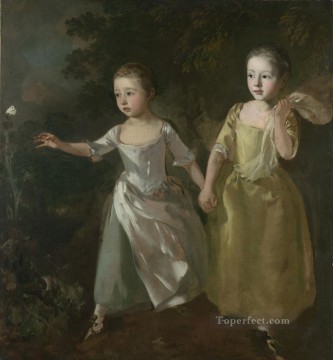  thomas art - Painters Daughters Thomas Gainsborough